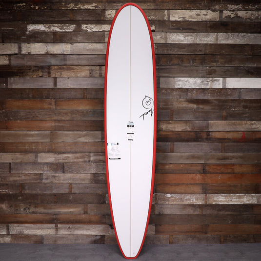 Torq Longboard TET 9'0 × 22 ¾ × 3 ⅛ Surfboard - Red Rail 1