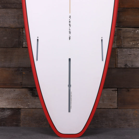 Torq Longboard TET 9'0 × 22 ¾ × 3 ⅛ Surfboard - Red Rail 3