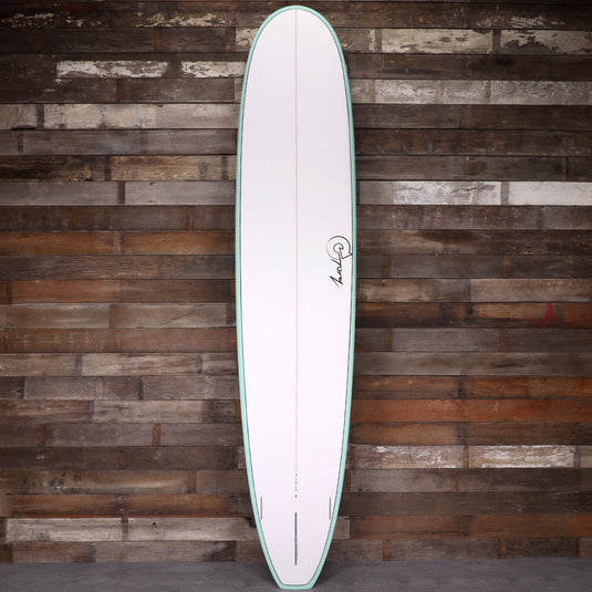 Torq Longboard TET 9'6 × 23 ½ × 3 ¼ Surfboard - Seagreen Rail 2