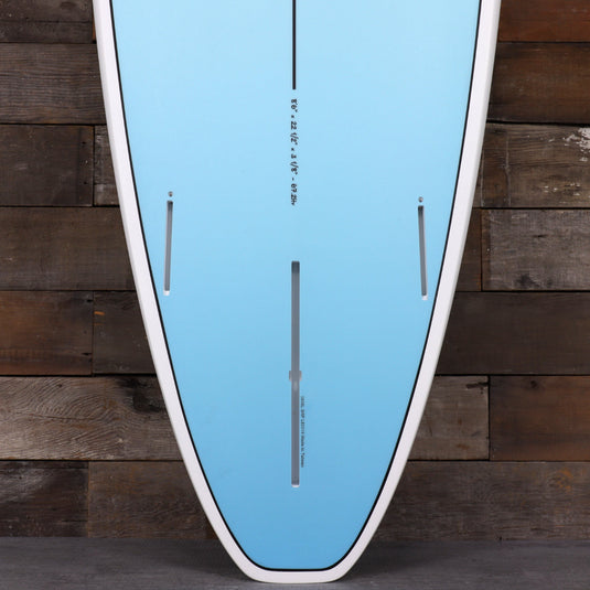 Torq Longboard TET 8'6 × 22 ½ × 3 ⅛ Surfboard - Light Blue Fade 3
