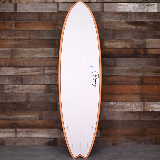 Torq Mod Fish TET 6'10 × 21 ¾ × 2 ¾ Surfboard - Coral • DAMAGED 2