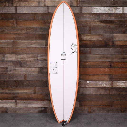 Torq Mod Fish TET 6'10 × 21 ¾ × 2 ¾ Surfboard - Coral • DAMAGED 1