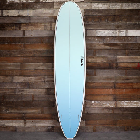 Torq Longboard TET 8'6 × 22 ½ × 3 ⅛ Surfboard - Light Blue Fade 2