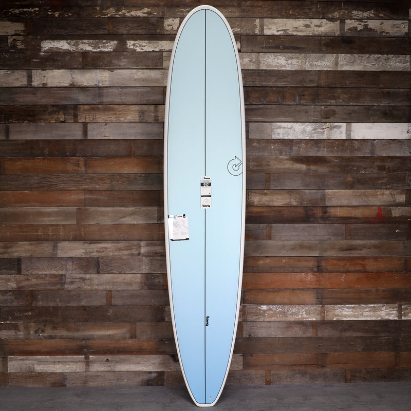 Load image into Gallery viewer, Torq Longboard TET 9'0 × 22 ¾ × 3 ⅛ Surfboard - Light Blue Fade 1
