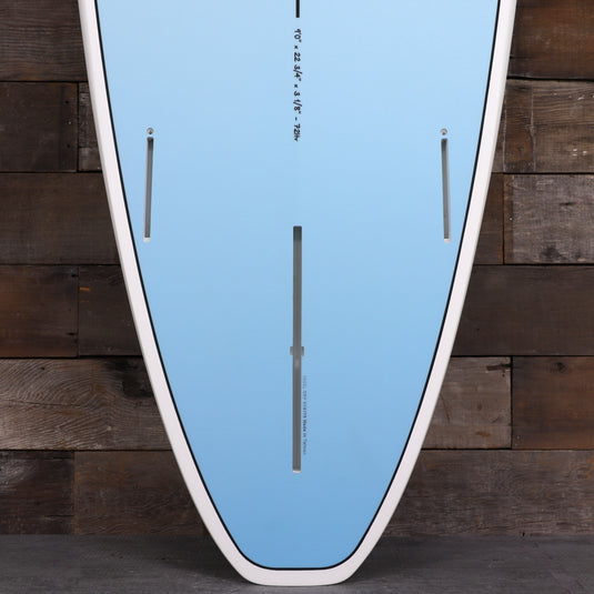 Torq Longboard TET 9'0 × 22 ¾ × 3 ⅛ Surfboard - Light Blue Fade 3