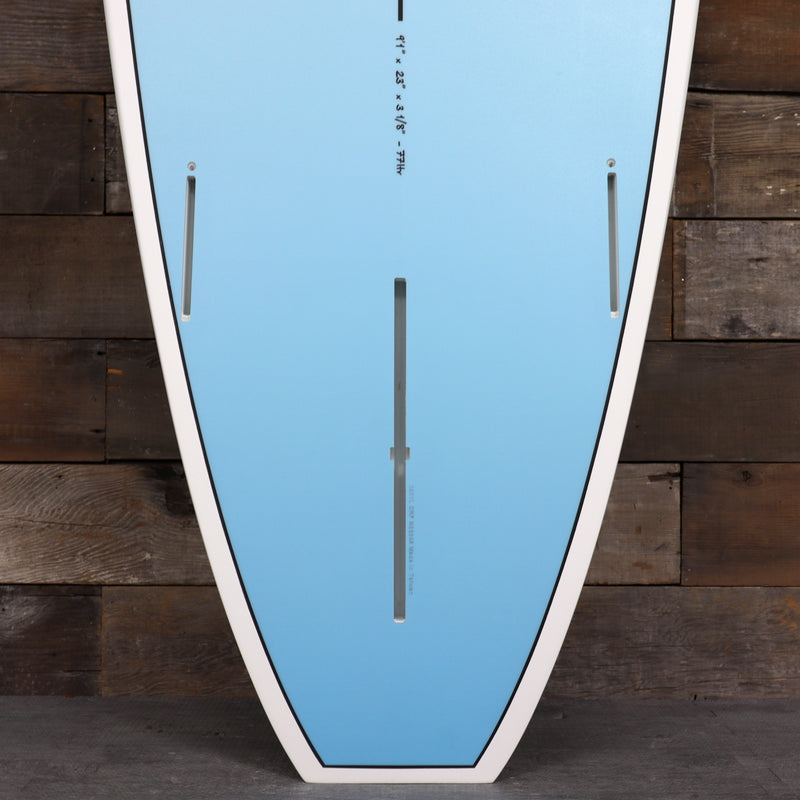 Load image into Gallery viewer, Torq Longboard TET 9'1 × 23 × 3 ⅛ Surfboard - Light Blue Fade 3
