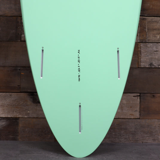 Torq Mod Fun TET 7'6 × 21 ½ × 2 ⅞ Surfboard - Seagreen/White 3