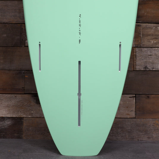 Torq Longboard TET 9'6 × 23 ½ × 3 ¼ Surfboard - Seagreen/White 3