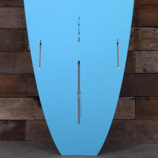 Torq Longboard TET 9'1 × 23 × 3 ⅛ Surfboard - Miami Blue Pinline 3