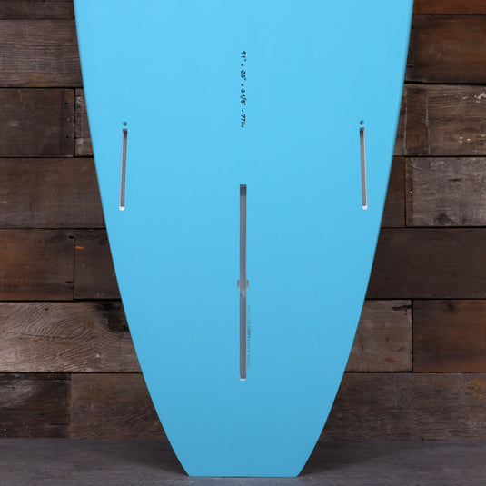 Torq Longboard TET 9'1 × 23 × 3 ⅛ Surfboard - Light Teal Blue Pinline 3