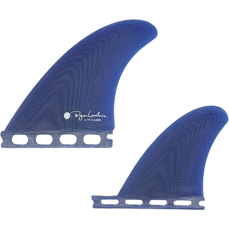 Load image into Gallery viewer, True Ames Lovelace Single Tab Quad Fin Set 2
