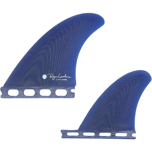 True Ames Lovelace Single Tab Quad Fin Set 2