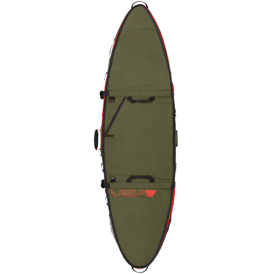 VEIA Explorer Shortboard 2-Board Day/Travel Surfboard Bag