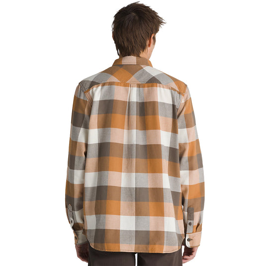 Vans Box Long Sleeve Button-Up Classic Flannel Shirt 3