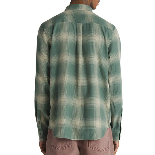 Vans Monterey III Long Sleeve Button-Up Flannel Shirt 8