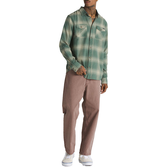 Vans Monterey III Long Sleeve Button-Up Flannel Shirt 9