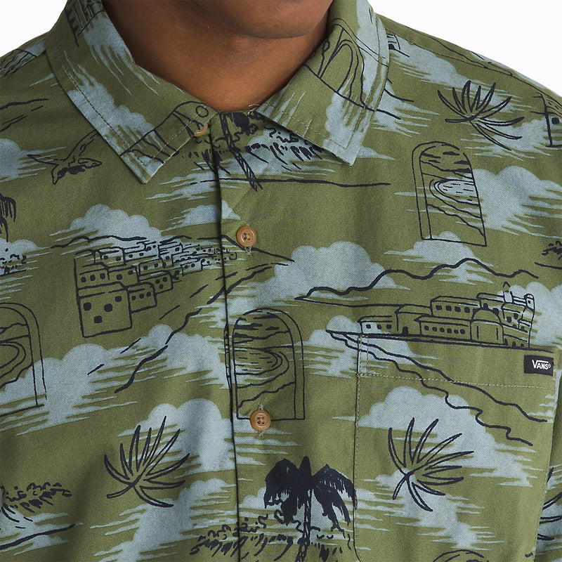 Load image into Gallery viewer, Vans Davista Short Sleeve Button-Up Shirt 5
