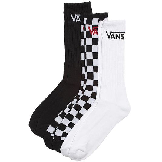 Vans Classic Crew Checkerboard Socks 3-Pack 1