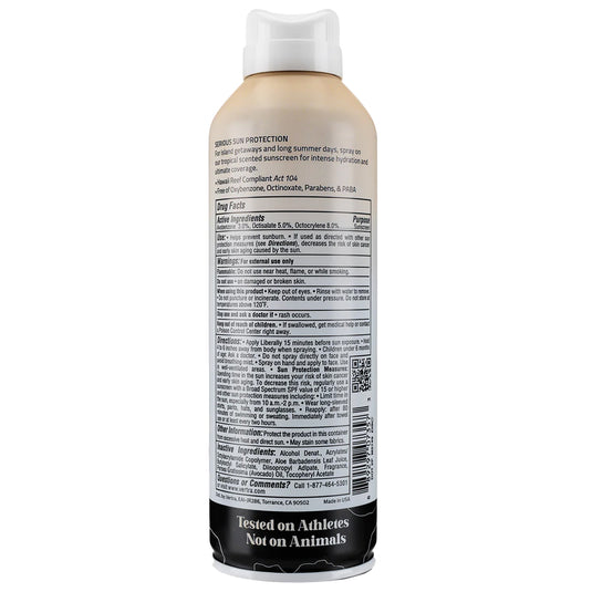 Vertra Sunscreen Body Spray - SPF 50 2