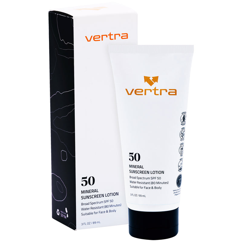 Load image into Gallery viewer, Vertra Mineral Sunscreen Lotion - SPF 50 2

