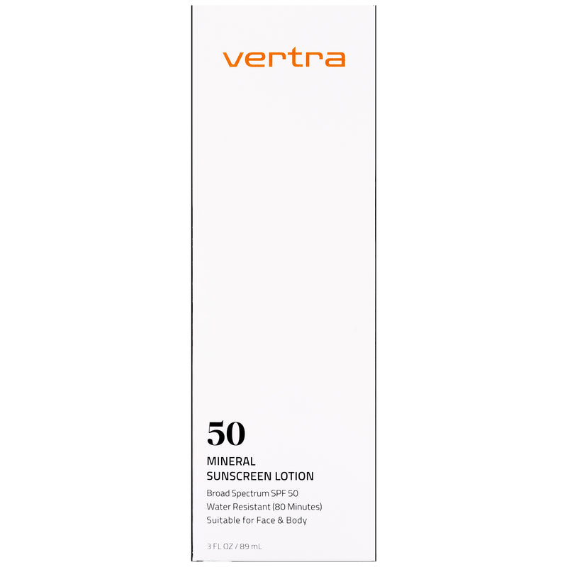 Load image into Gallery viewer, Vertra Mineral Sunscreen Lotion - SPF 50 4

