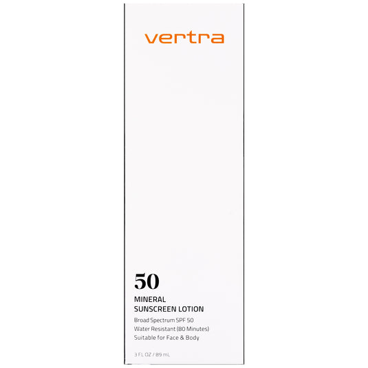 Vertra Mineral Sunscreen Lotion - SPF 50 4