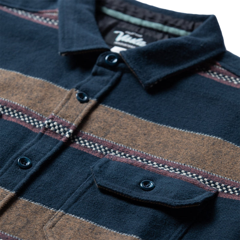 Load image into Gallery viewer, Vissla Creators Innovators Eco Long Sleeve Button-Up Flannel Shirt 3

