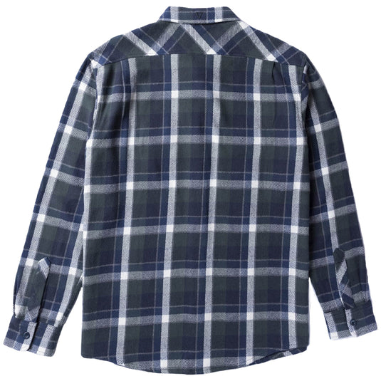 Vissla Creators Innovators Eco Long Sleeve Button-Up Flannel Shirt - Evergreen 2