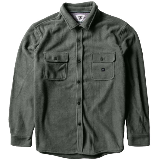 Vissla Eco-Zy Polar Long Sleeve Button-Up Flannel Shirt • 2024 6