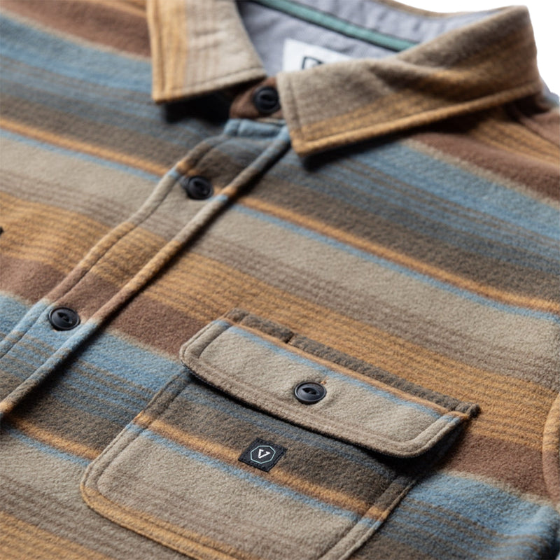 Load image into Gallery viewer, Vissla Eco-Zy Polar Long Sleeve Button-Up Flannel Shirt • 2024 13
