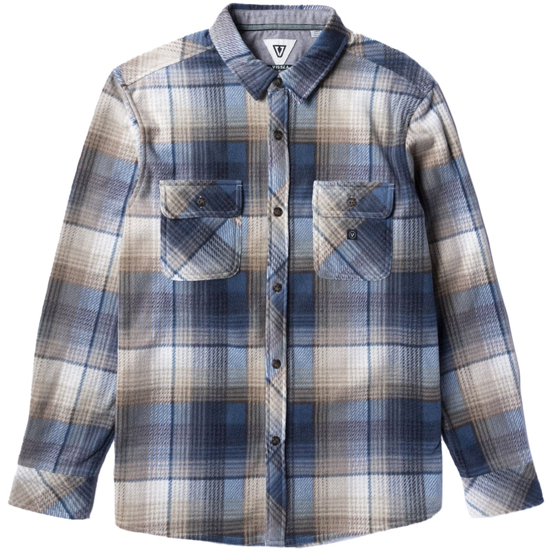 Load image into Gallery viewer, Vissla Eco-Zy Polar Long Sleeve Button-Up Flannel Shirt • 2024 8

