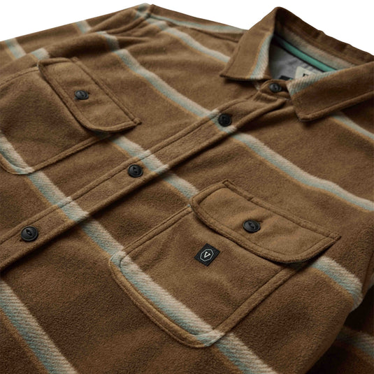 Vissla Eco-Zy Polar Long Sleeve Button-Up Flannel Shirt • 2025 3