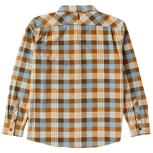 Vissla Eco-Zy Polar Long Sleeve Button-Up Flannel Shirt Faded Denim • 2025 2
