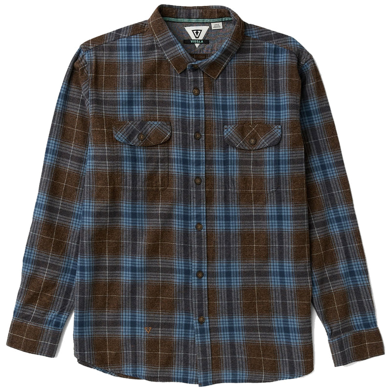 Load image into Gallery viewer, Vissla Central Coast Eco Long Sleeve Button-Up Flannel Shirt • 2025 4

