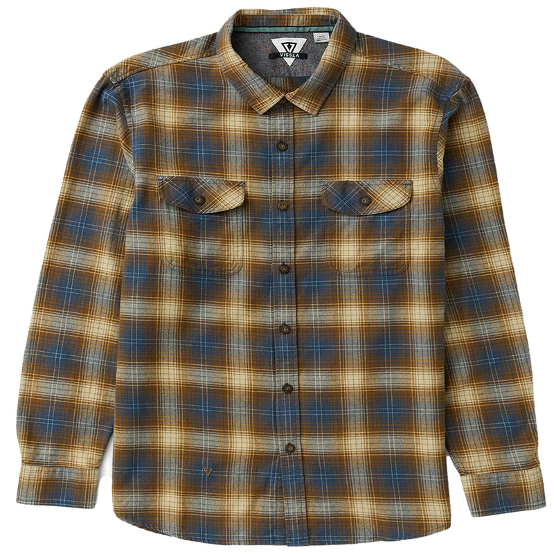 Load image into Gallery viewer, Vissla Central Coast Eco Long Sleeve Button-Up Flannel Shirt • 2025 1
