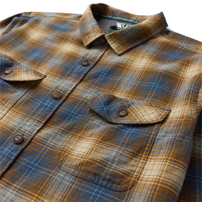 Load image into Gallery viewer, Vissla Central Coast Eco Long Sleeve Button-Up Flannel Shirt • 2025 3
