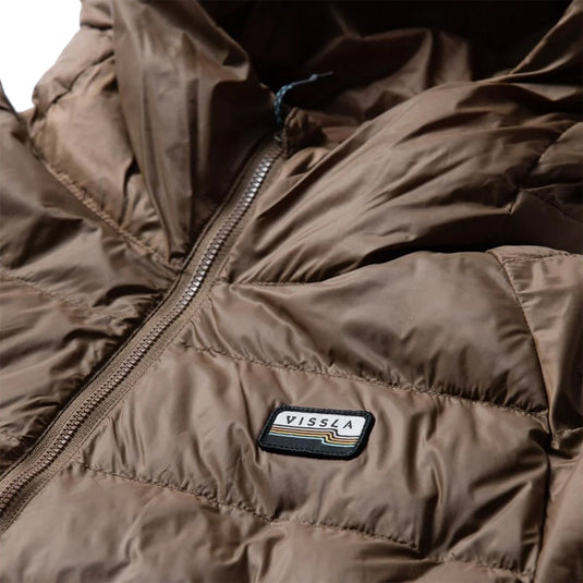 Vissla Pacific Packable Eco Puff Hooded Zip-Up Jacket 3