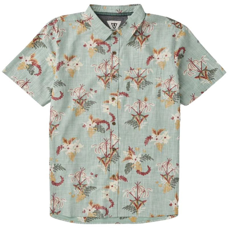 Load image into Gallery viewer, Vissla Sub Tropic Short Sleeve Button-Up Shirt 1
