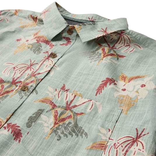 Vissla Sub Tropic Short Sleeve Button-Up Shirt 3