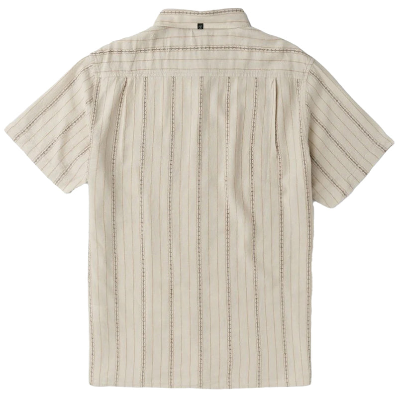 Load image into Gallery viewer, Vissla Linen Pin Short Sleeve Button-Up Shirt 2
