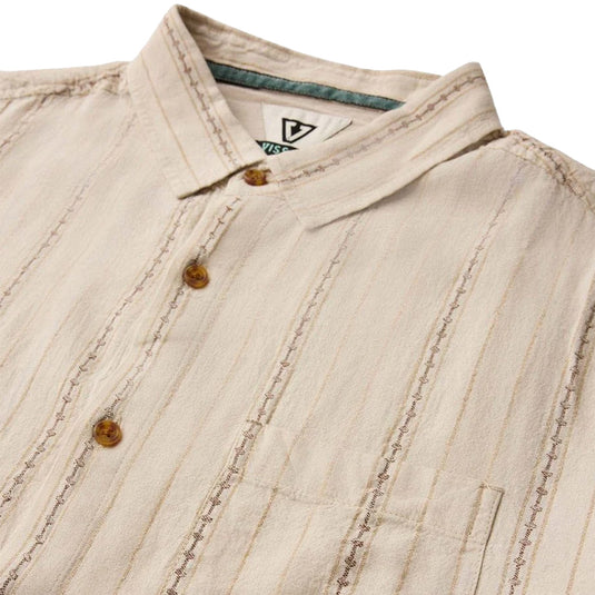 Vissla Linen Pin Short Sleeve Button-Up Shirt 3