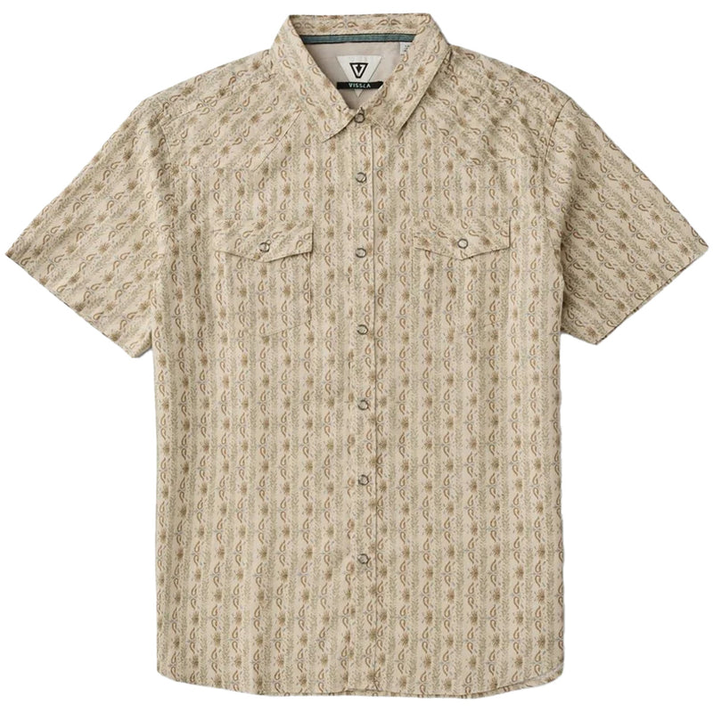 Load image into Gallery viewer, Vissla Out West Short Sleeve Button-Up Shirt 1
