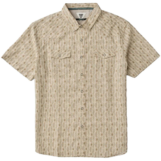 Vissla Out West Short Sleeve Button-Up Shirt 1