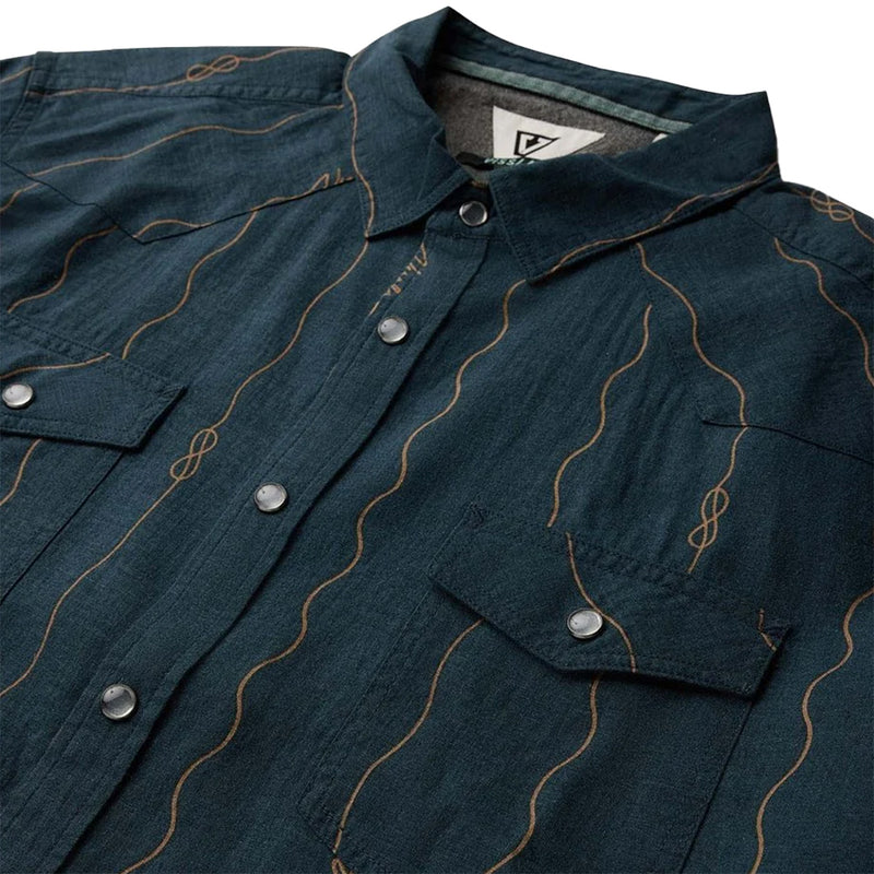 Load image into Gallery viewer, Vissla Round Up Short Sleeve Button-Up Shirt 3
