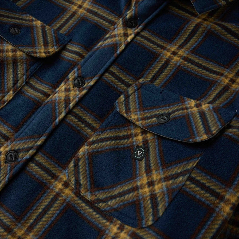 Load image into Gallery viewer, Vissla Eco-Zy Polar Long Sleeve Button-Up Flannel Shirt 4
