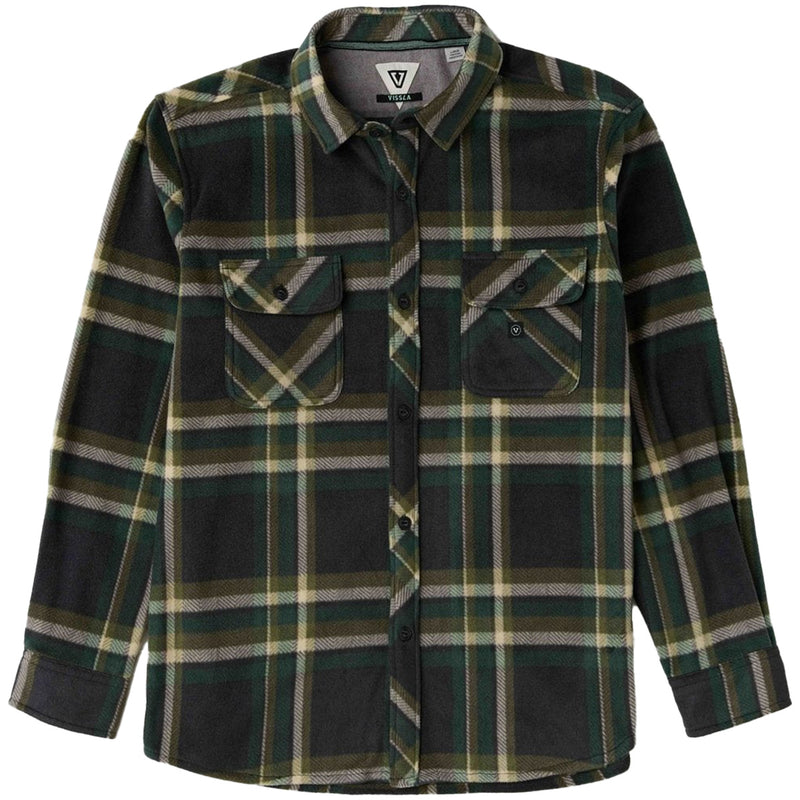 Load image into Gallery viewer, Vissla Eco-Zy Polar Long Sleeve Button-Up Flannel Shirt 1

