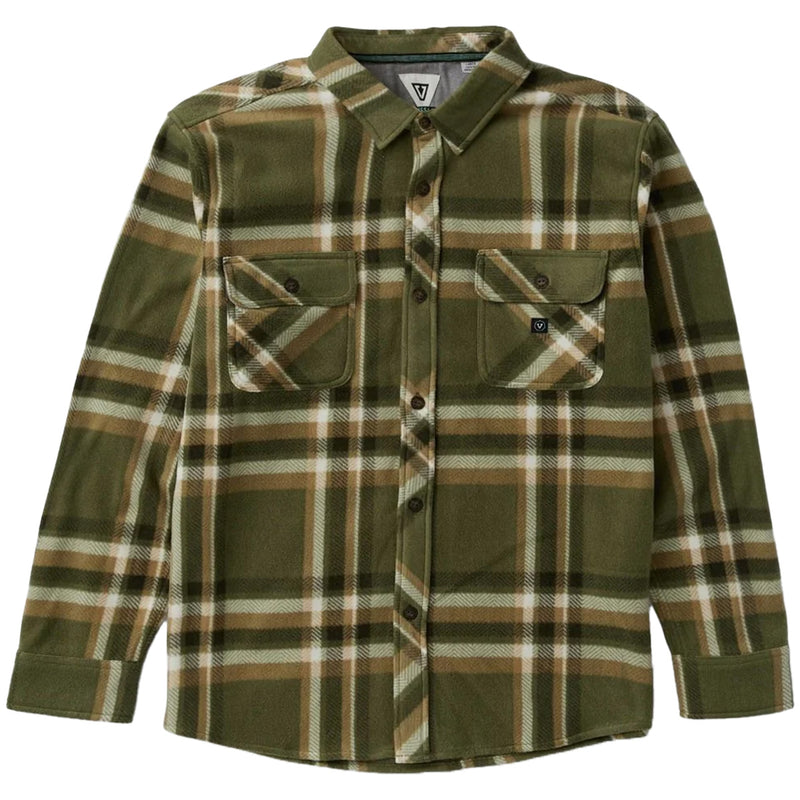 Load image into Gallery viewer, Vissla Eco-Zy Polar Long Sleeve Button-Up Flannel Shirt 1
