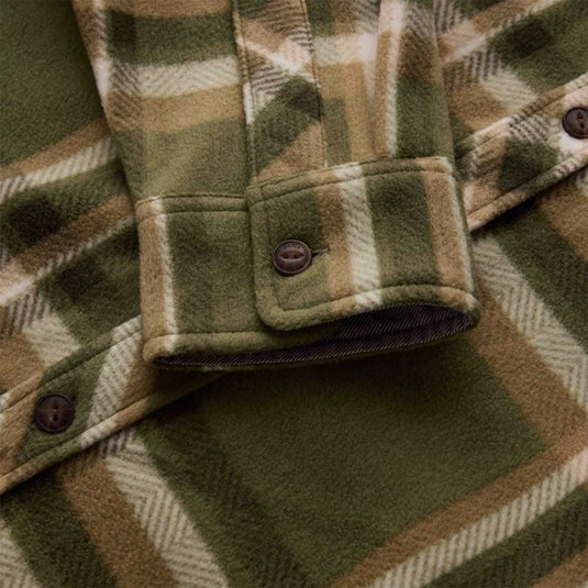 Vissla Eco-Zy Polar Long Sleeve Button-Up Flannel Shirt 3