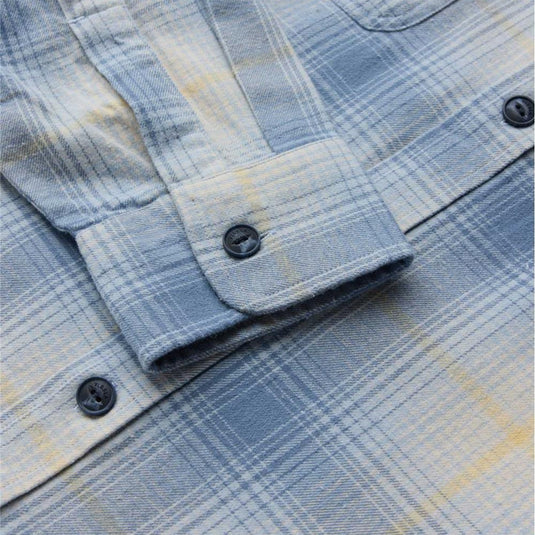 Vissla Central Coast Eco Long Sleeve Button-Up Flannel Shirt 3