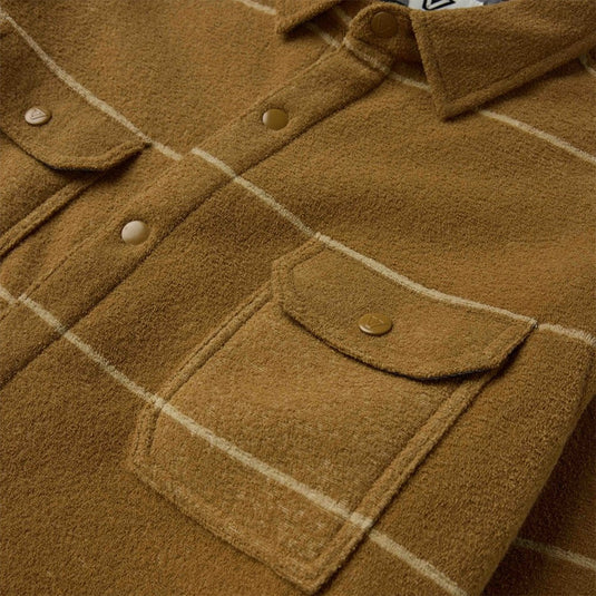 Vissla Looper Long Sleeve Snap-Button Terry Eco Shirt 2